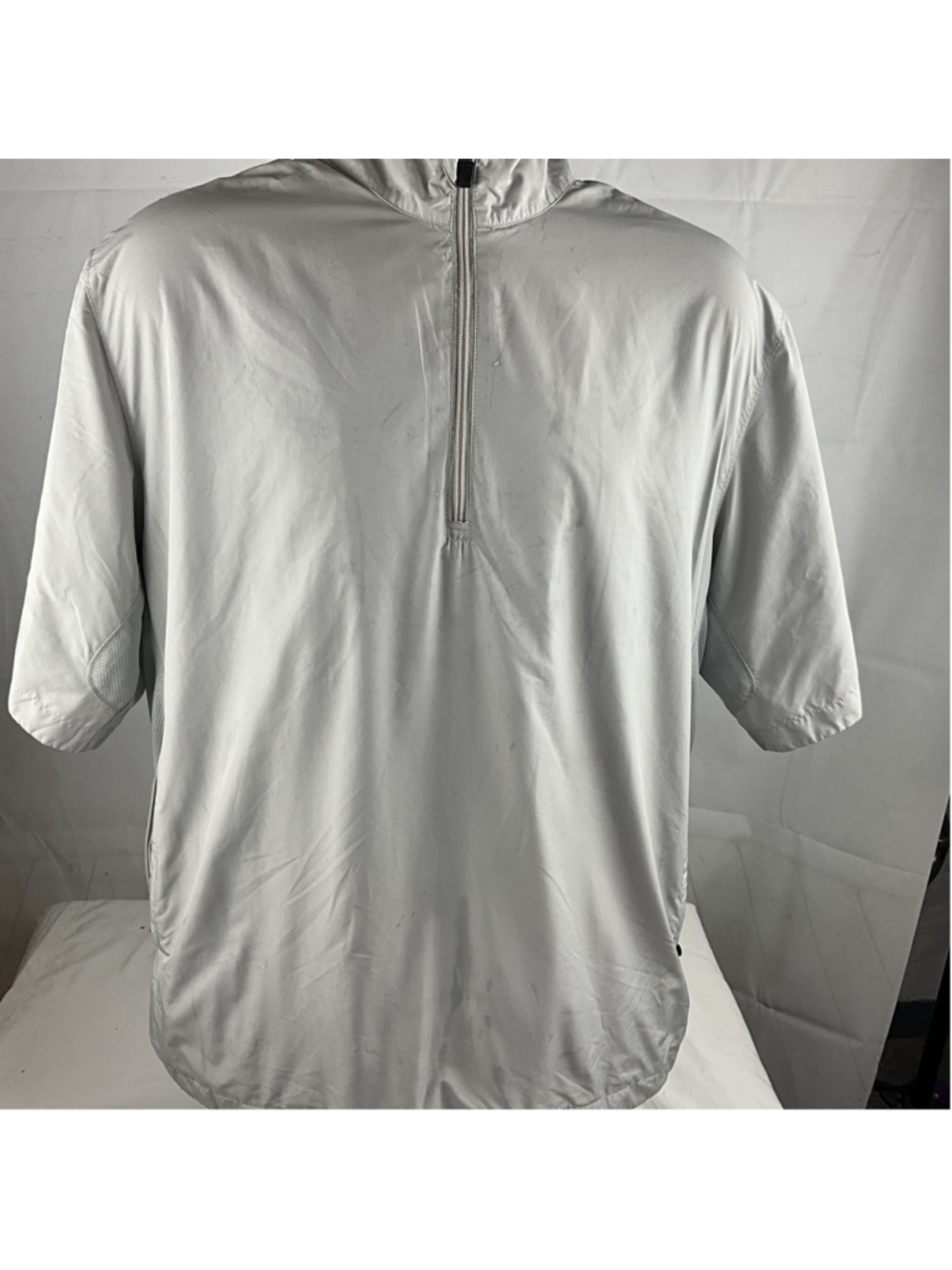 Men’s Callaway Quarter Zip Golf Pullover Short Sleeve Size Large
